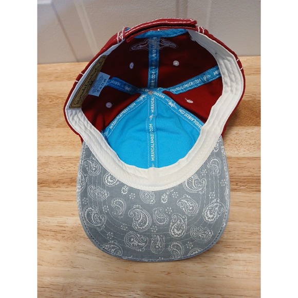 Miranda Lambert Hat Baseball Cap OSFM Blue Red Gray Strapback Roadside Bars Tour - Picture 6 of 7